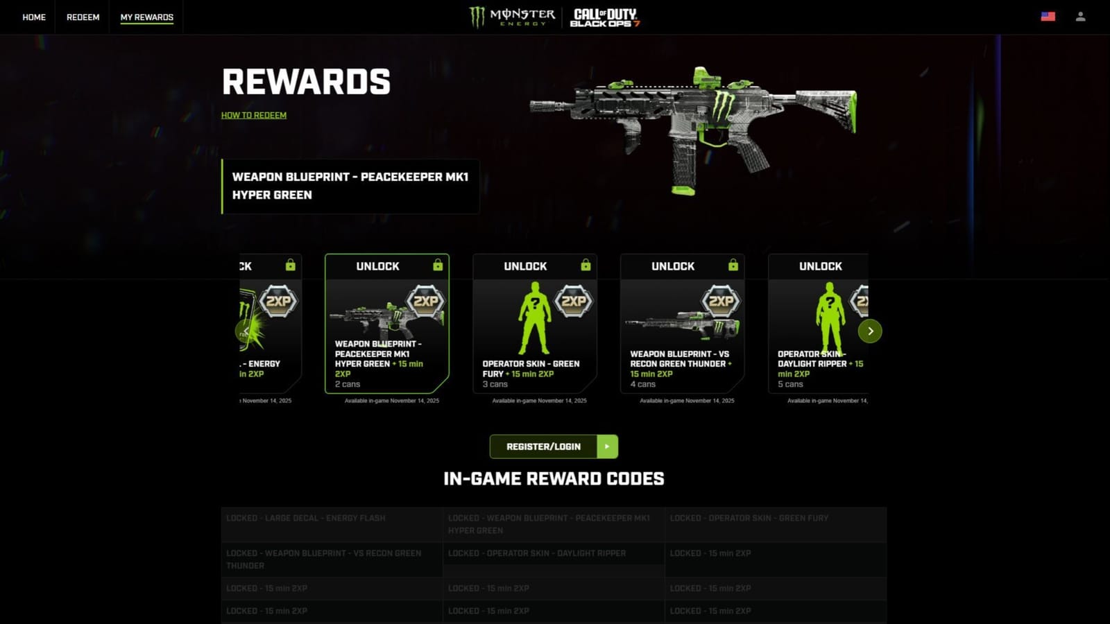 Daylight Ripper Operator Black Ops 7 x Monster Energy rewards revealed: Everything we know