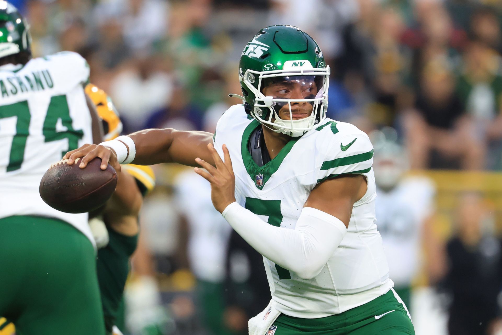 New York Jets v Green Bay Packers - NFL Preseason 2025 - Source: Getty