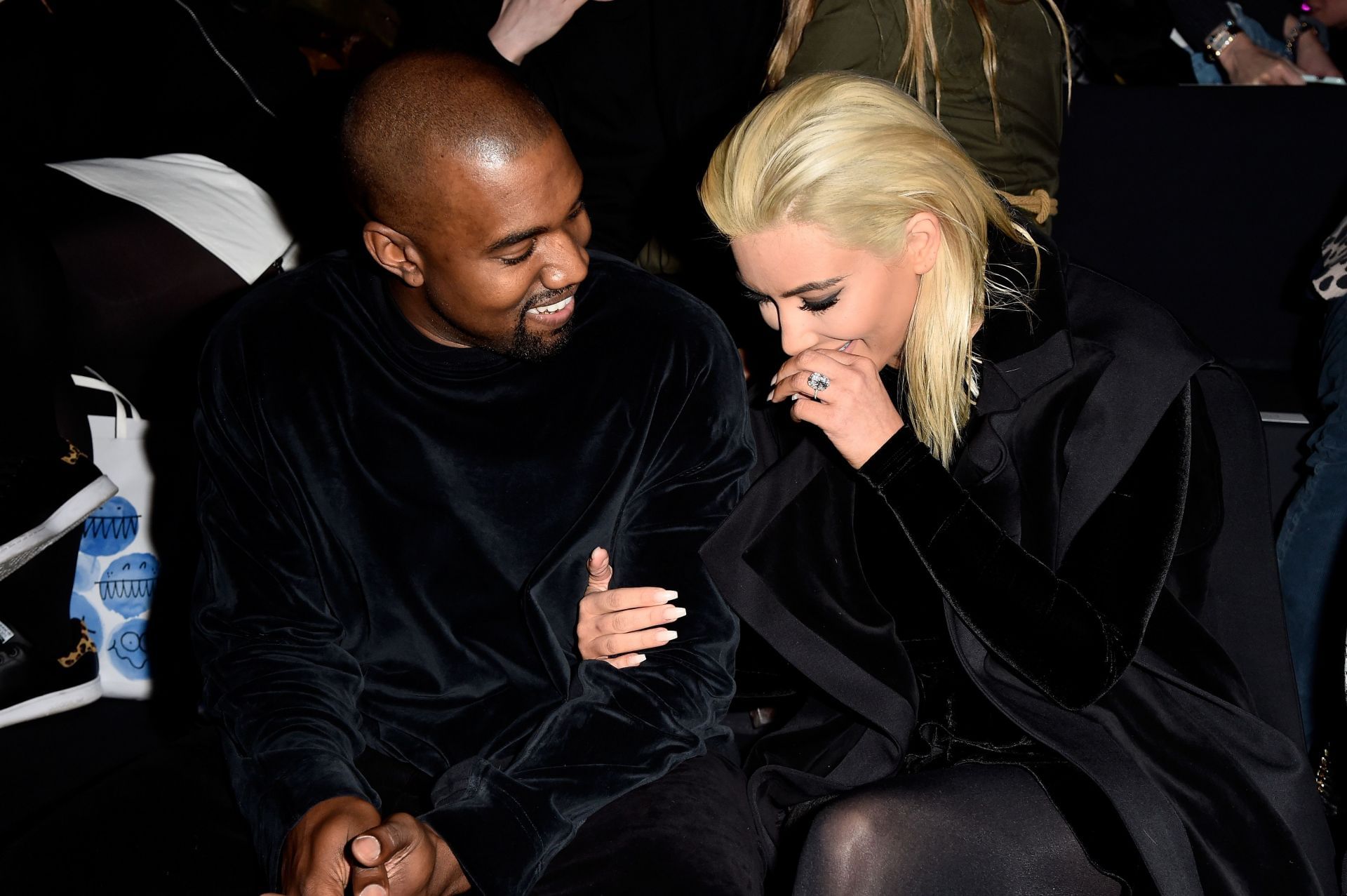 Balmain : Front Row - Paris Fashion Week Womenswear Fall/Winter 2015/2016 - Source: Getty