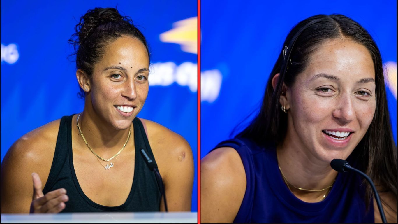 Madison Keys(left) and Jessica Pegula(right). Images: Getty