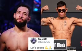 "Whoever creates this edits needs a raise! A+" - Fans love Nassourdine Imavov’s UFC Paris promo for Caio Borralho fight
