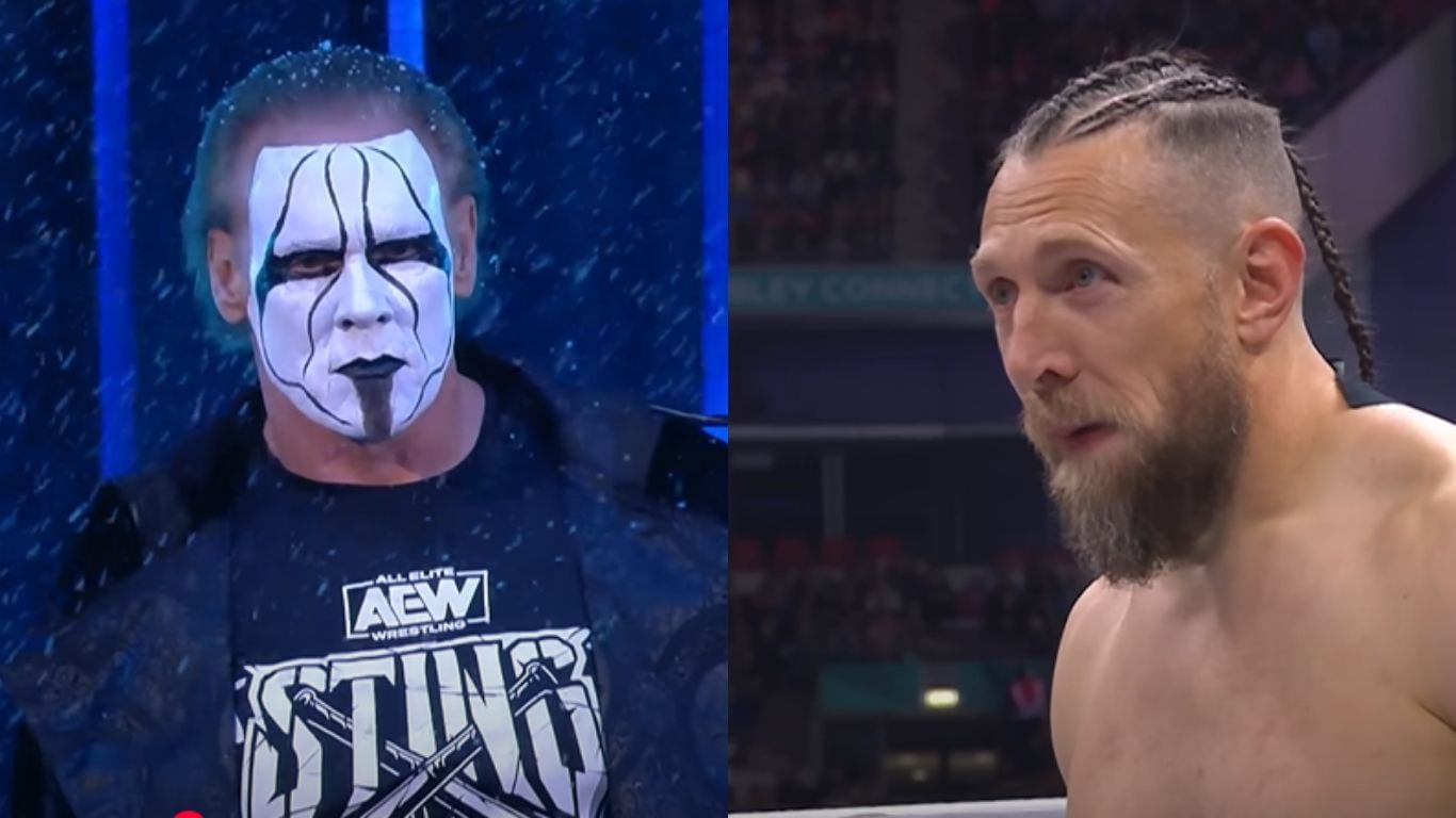 Bryan Danielson (right) and Sting (left) [Images via AEW