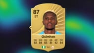 Victor Osimhen is among the most pacy strikers in the game (Image via EA Sports)