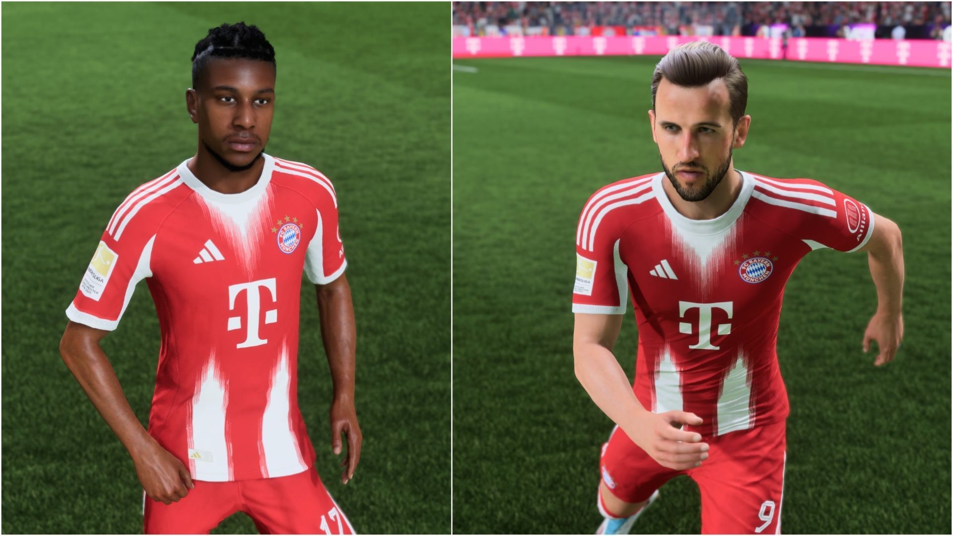 Bayern Munich is overpowered (Images via EA Sports || Sportskeeda Gaming)