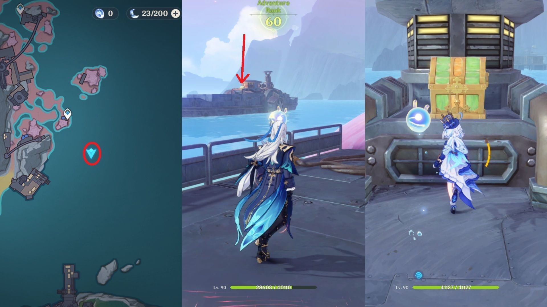 Remarkable Chest on the ship (Image via HoYoverse)