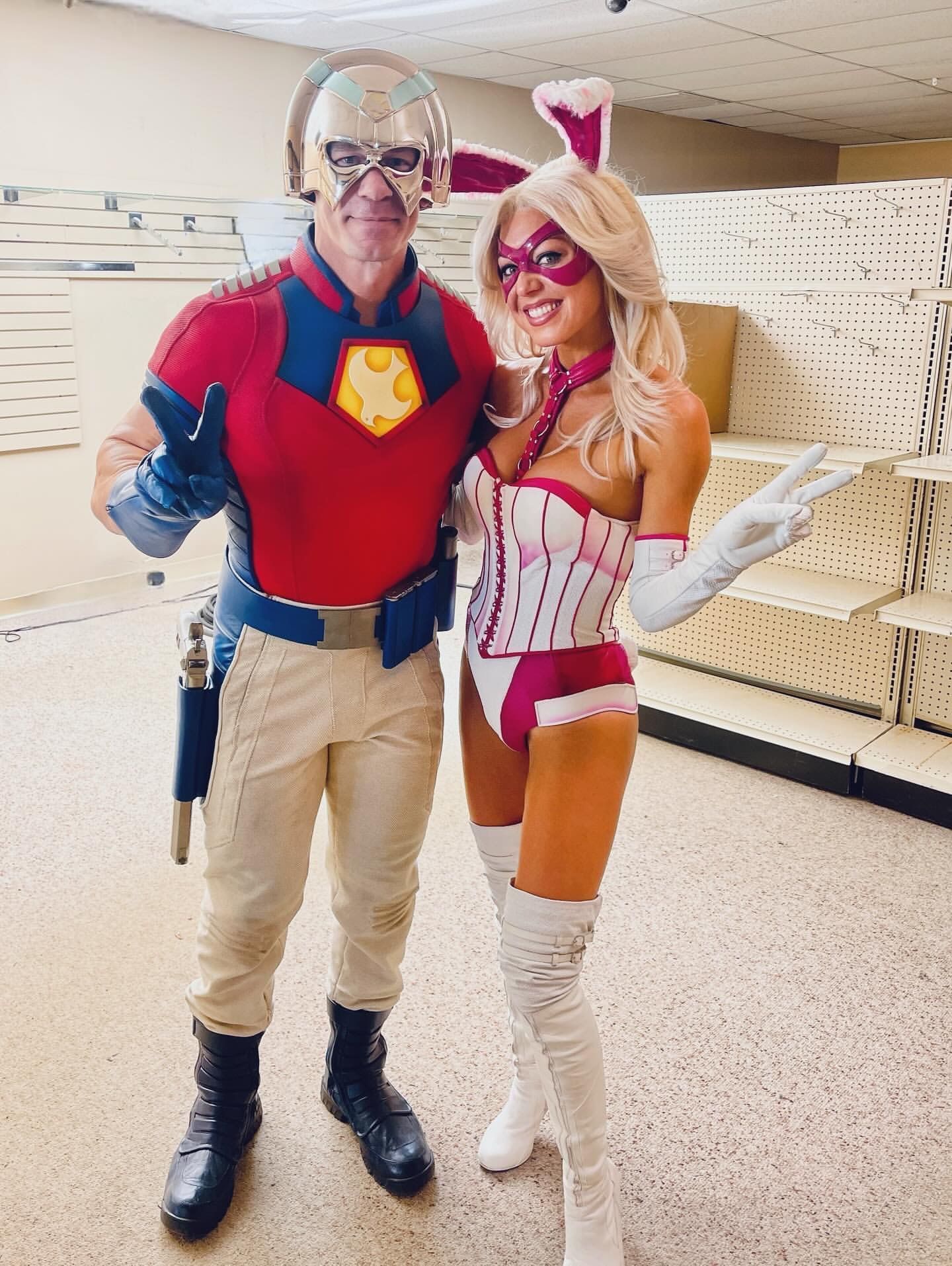 Brey Noelle with WWE superstar John Cena (Image via DC/ Brey Noelle)