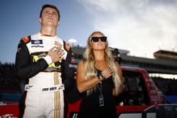 “42 is a dumba**”: Zane Smith’s wife McCall pulls no punches after Jimmie Johnson’s NASCAR driver wrecks her husband at Kansas