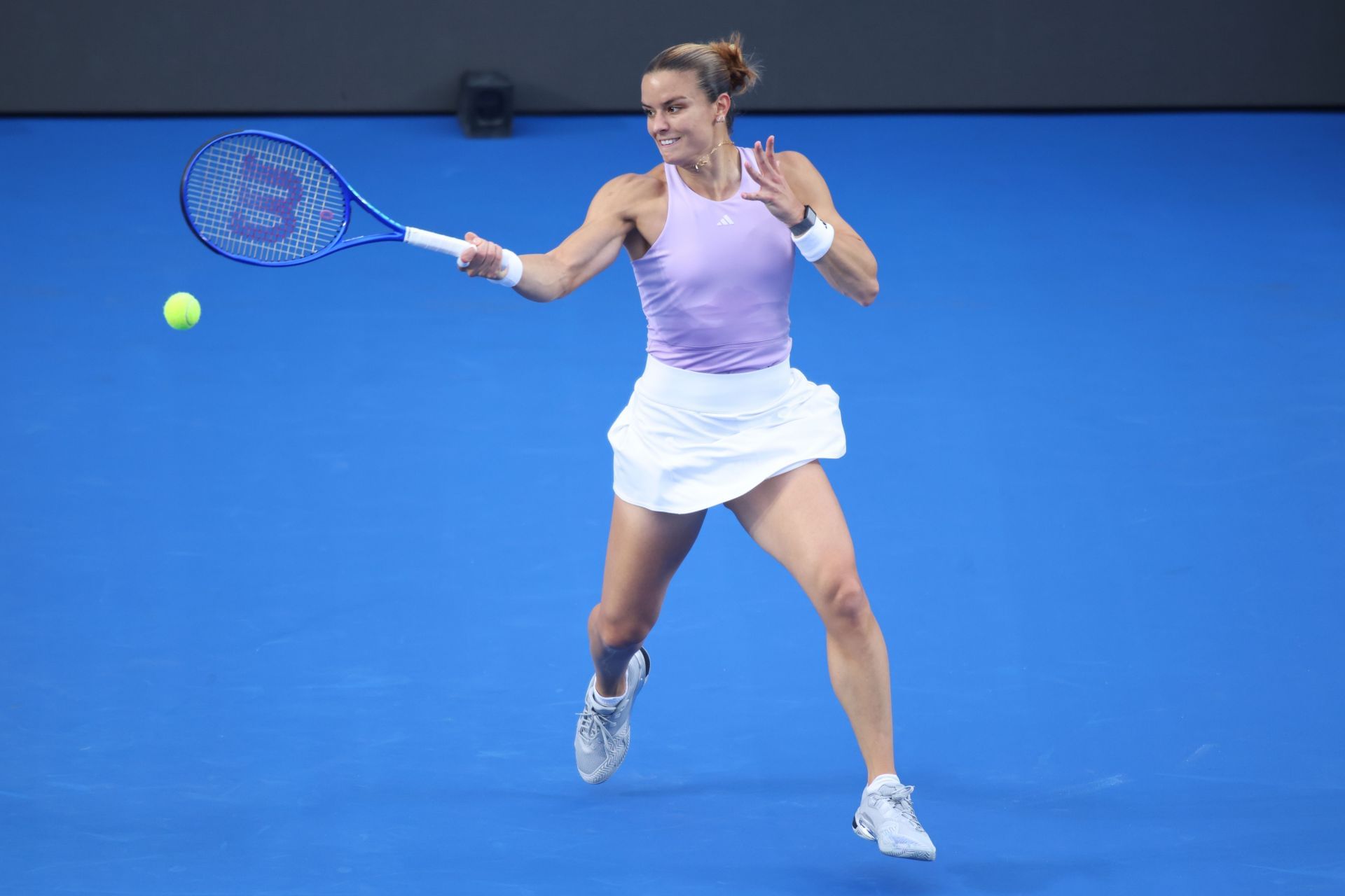 Maria Sakkari at the Guadalajara Open 2025. (Photo: Getty)
