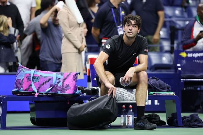 "Why'd nobody tell me" - Taylor Fritz shares amusing reaction to outfit blunder he only discovered after US Open QF loss to Novak Djokovic