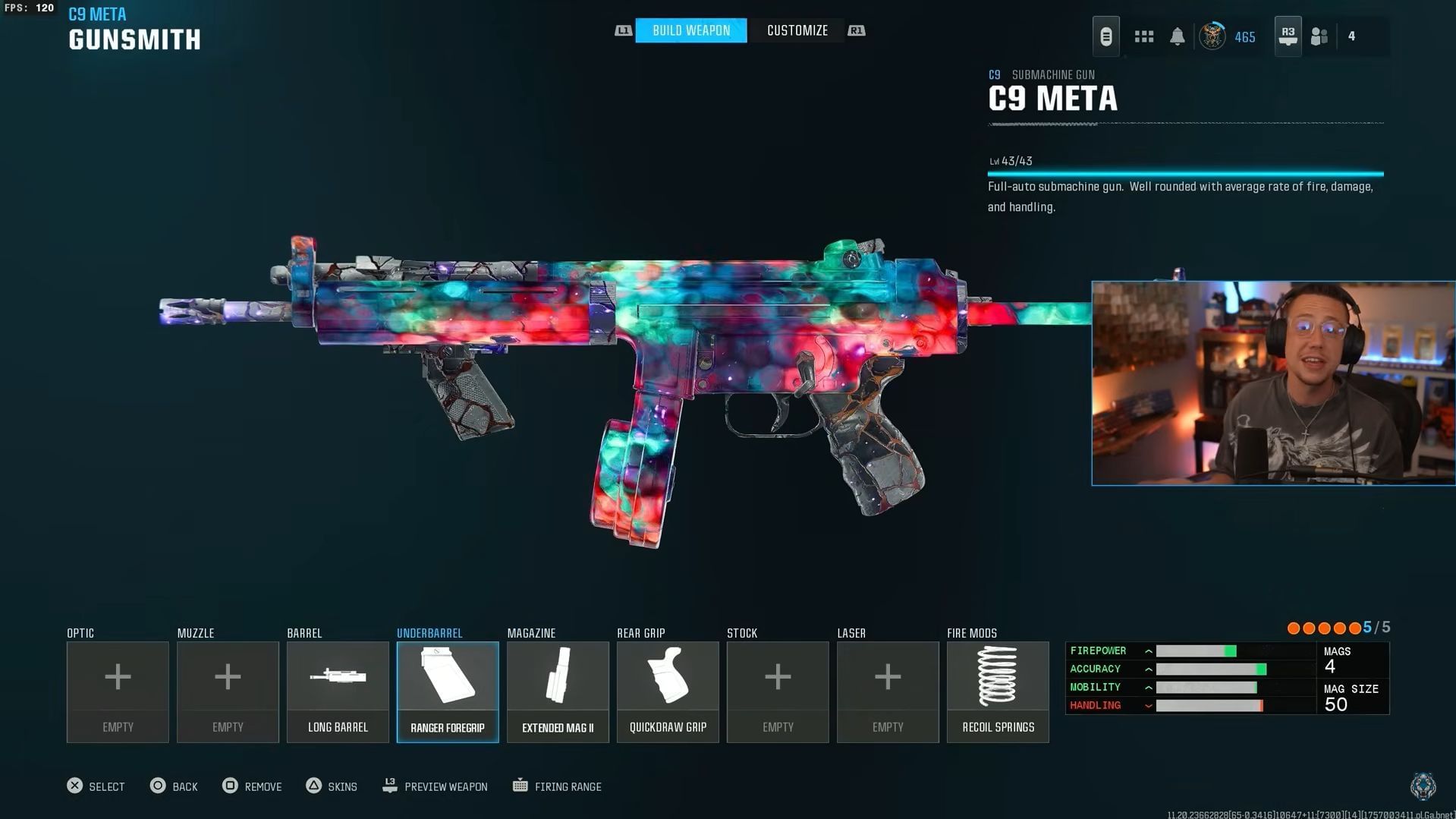 C9 Warzone meta loadout (Image via Activision and YouTube/WhosImmortal)