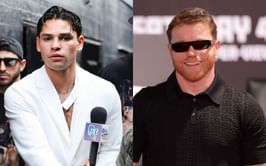 Ryan Garcia outlines "biggest issue" with Canelo Alvarez ahead of his Terence Crawford fight: "That's the problem he has"