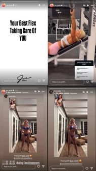 Alex Rodriguez’s girlfriend, Jaclyn Cordeiro, shared a story (@jac_lynfit/Instagram)