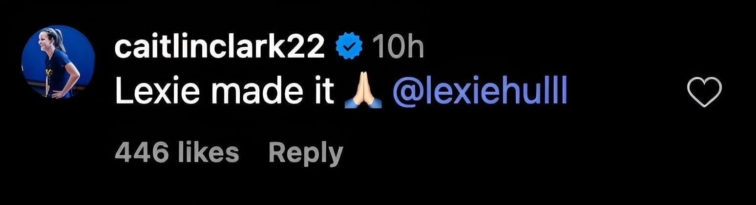 Clark&#039;s IG comment