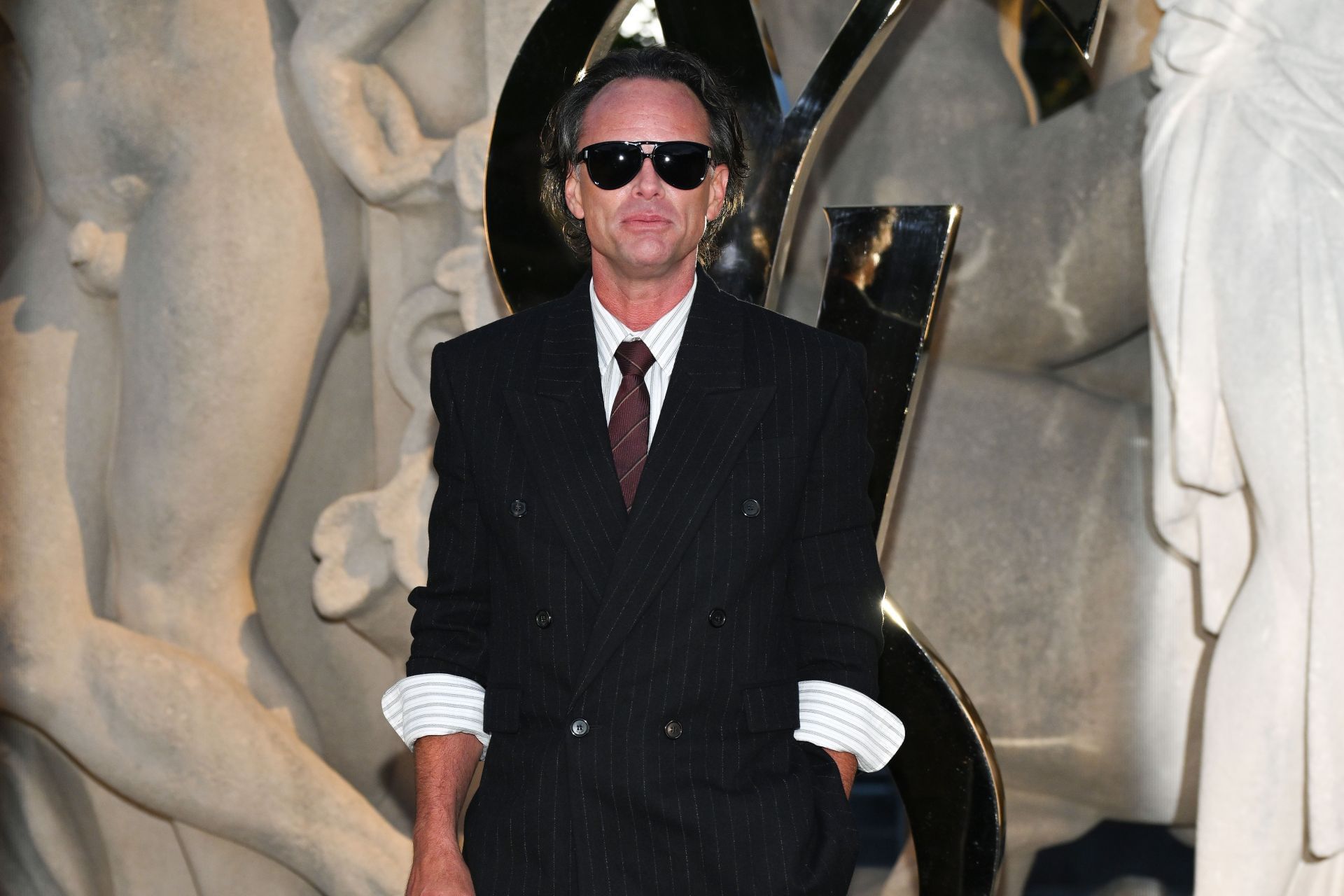 Saint Laurent: Photocall - Paris Fashion Week - Womenswear Spring/Summer 2026 - Source: Getty