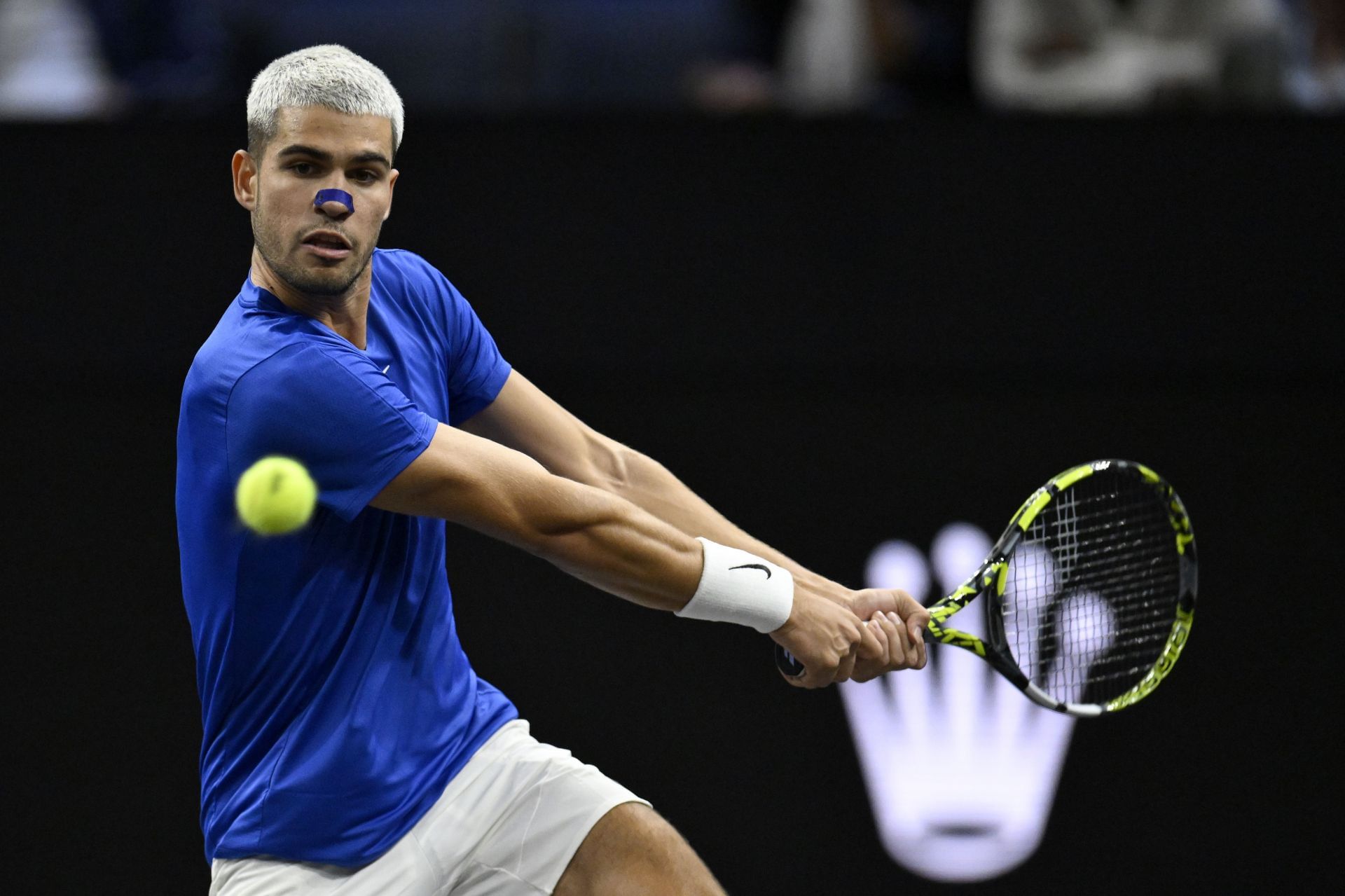 Carlos Alcaraz at the Laver Cup 2025. (Photo: Getty)