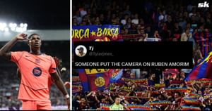 "NEVER the problem", "Someone put the camera on Amorim" - Fans call out Manchester United as Marcus Rashford scores brace in Barcelona win