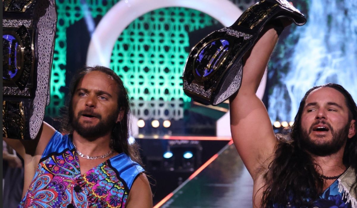 The Young Bucks have a new rivalry brewing. (Image via X/@AEW)