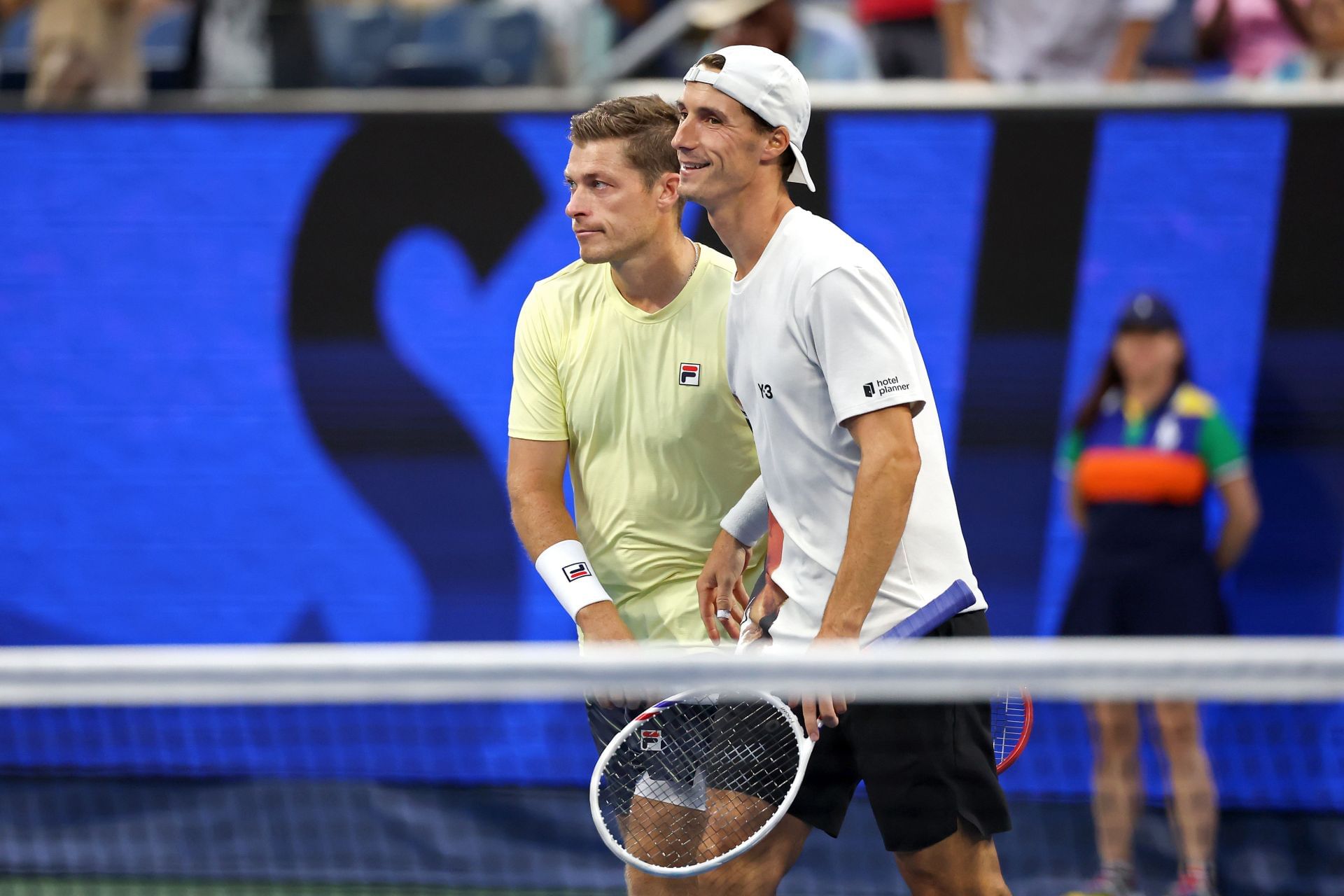 Neal Skupski and Joe Salisbury will be in action in the morning session at the Arthur Ashe Stadium. (Source: Getty)