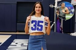 Sonia Citron rocks boyfriend and Cowboys LB Marist Liufau's jersey to show support for NFL opener