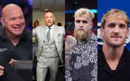 "Floyd is tiny" - Dana White unloads on Jake and Logan Paul fights, reveals why Conor McGregor wasn’t allowed to join in