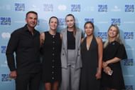Team Kazakhstan at the Billie Jean King Cup Finals By Gainbridge Finals 2025 - Previews - Source: Getty