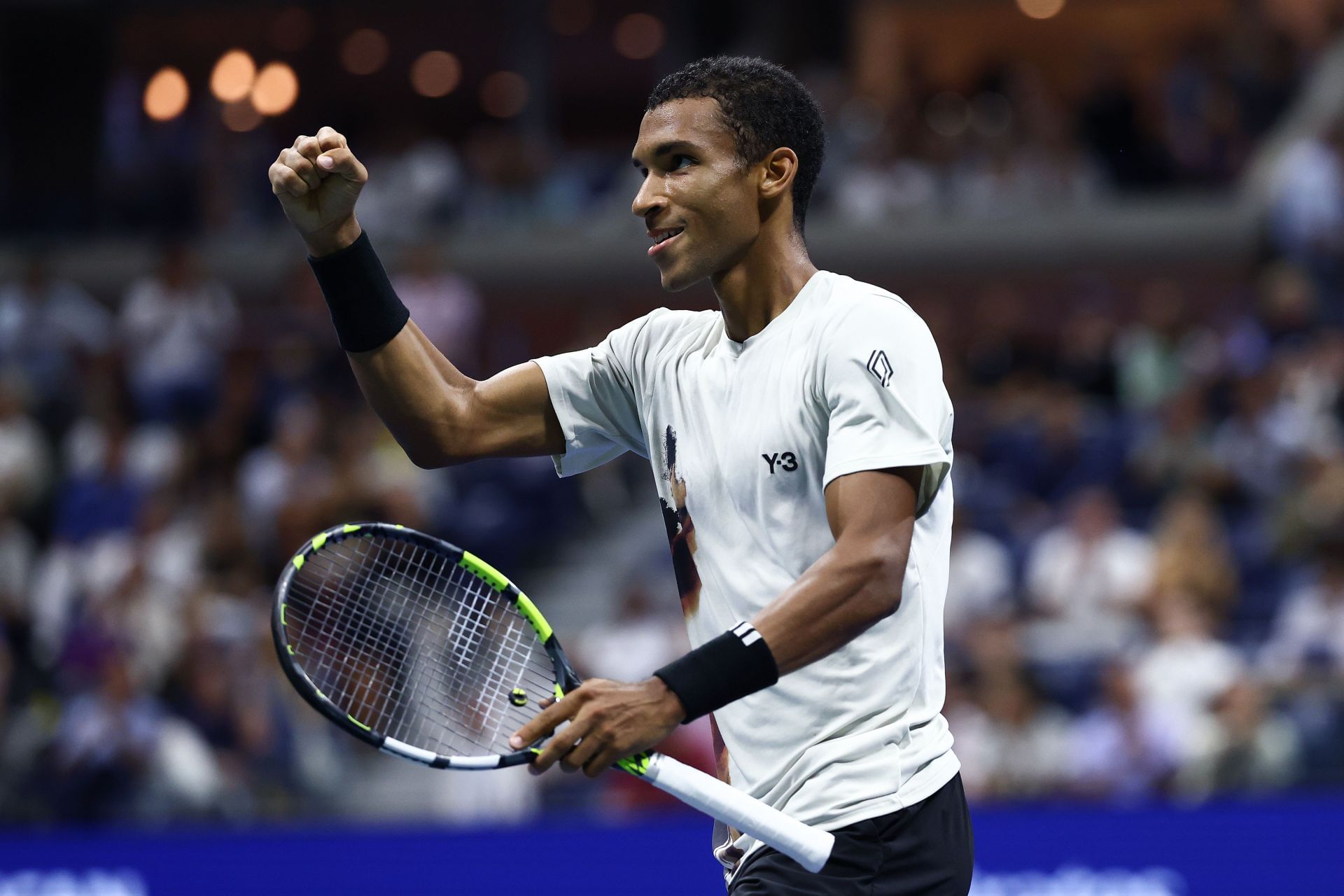 Felix Auger-Aliassime at the 2025 US Open (Source: Getty)