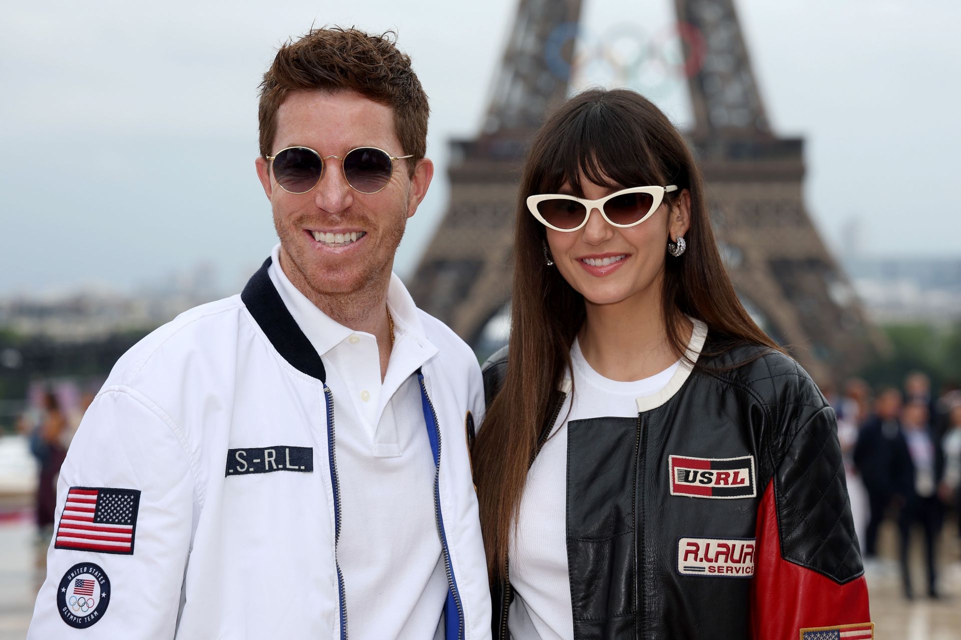 Shaun White and Nina Dobrev at the Olympic Games Paris 2024 (Image via Getty)