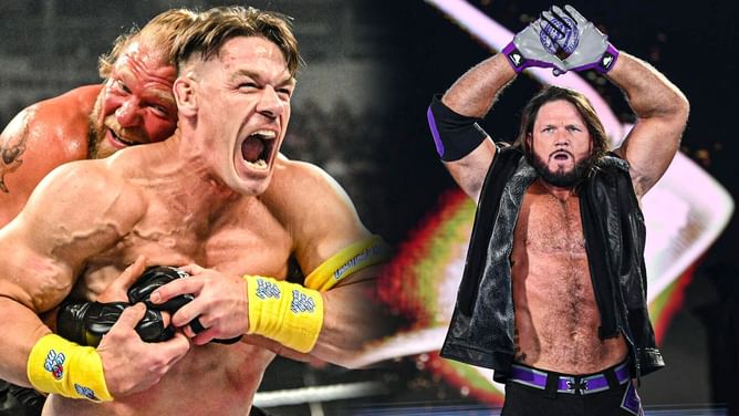 3 Reasons why John Cena tweeted about facing AJ Styles