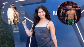 Bobby Miller's girlfriend Natalie drops 1-word reaction to Alexander Volkanovski joining star-studded Street Fighter cast ft. Jason Momoa and 50 Cent