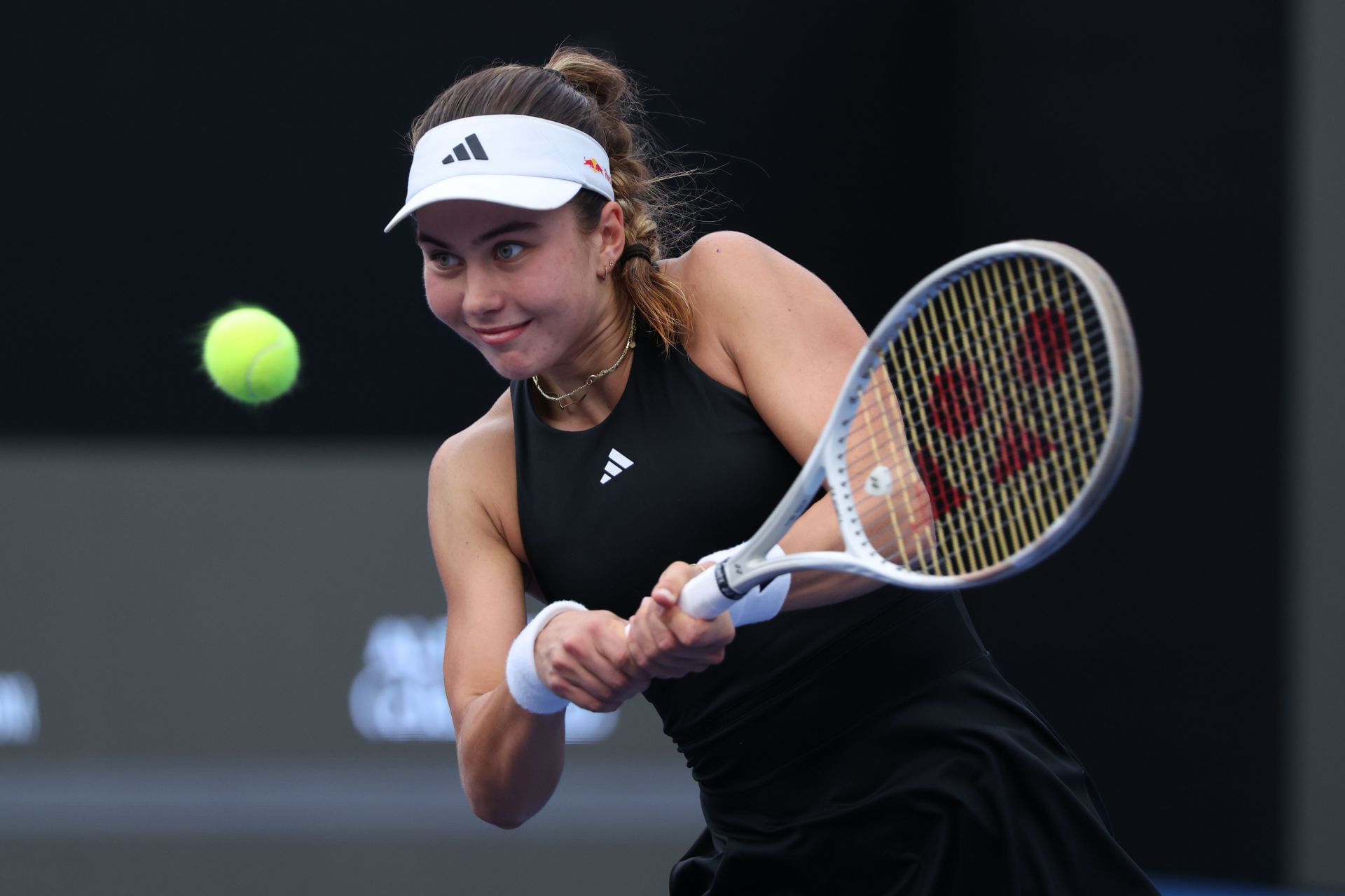 Iva Jovic at the Guadalajara Open 2025. (Photo: Getty)