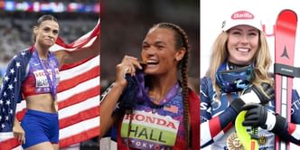 Sydney McLaughlin-Levrone, Mikaela Shiffrin, Suni Lee & others react to Anna Hall's heartwarming message after first World Championship title