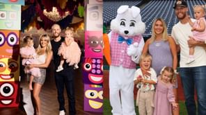Zack Wheeler's wife Dominique dons chequered bikini & retro shades during Hamptons getaway with Phillies star
