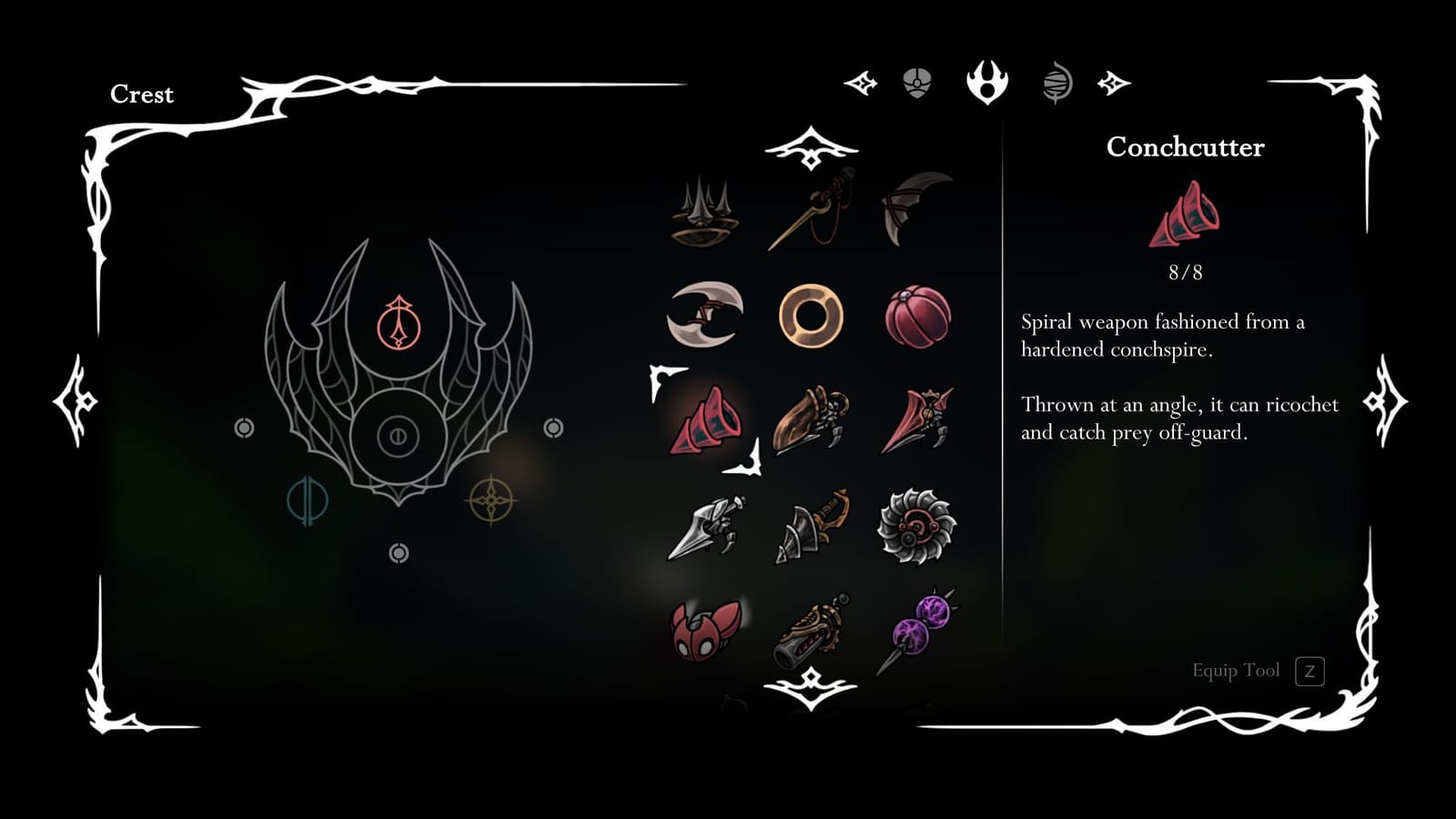how-to-get-and-use-conchcutter-in-hollow-knight-silksong
