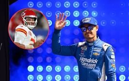 NASCAR champ Kyle Larson in awe of the 'extremely prepared' culture behind the Chiefs’ success after meeting Patrick Mahomes