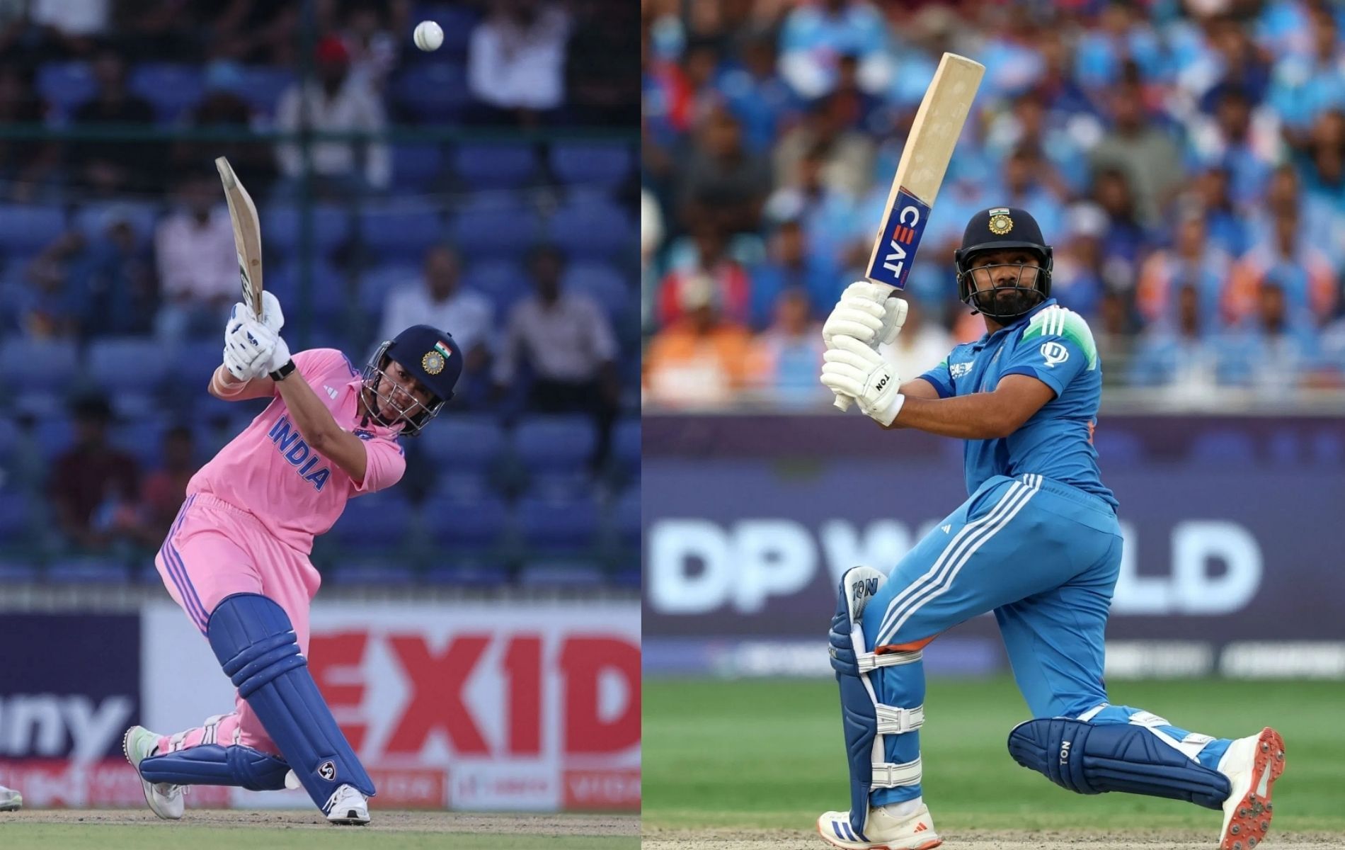 Smriti Mandhana, Rohit Sharma 