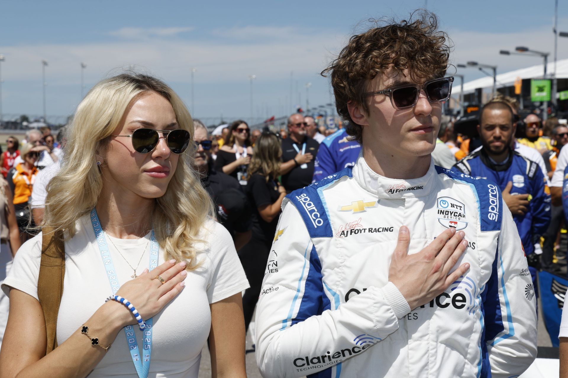 David Malukas at the NTT INDYCAR Series Borchetta Bourbon Music City Grand Prix - Source: Getty