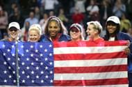 Team USA at the 2020 Fed Cup, which is now called the Billie Jean King Cup Finals - Source: Getty