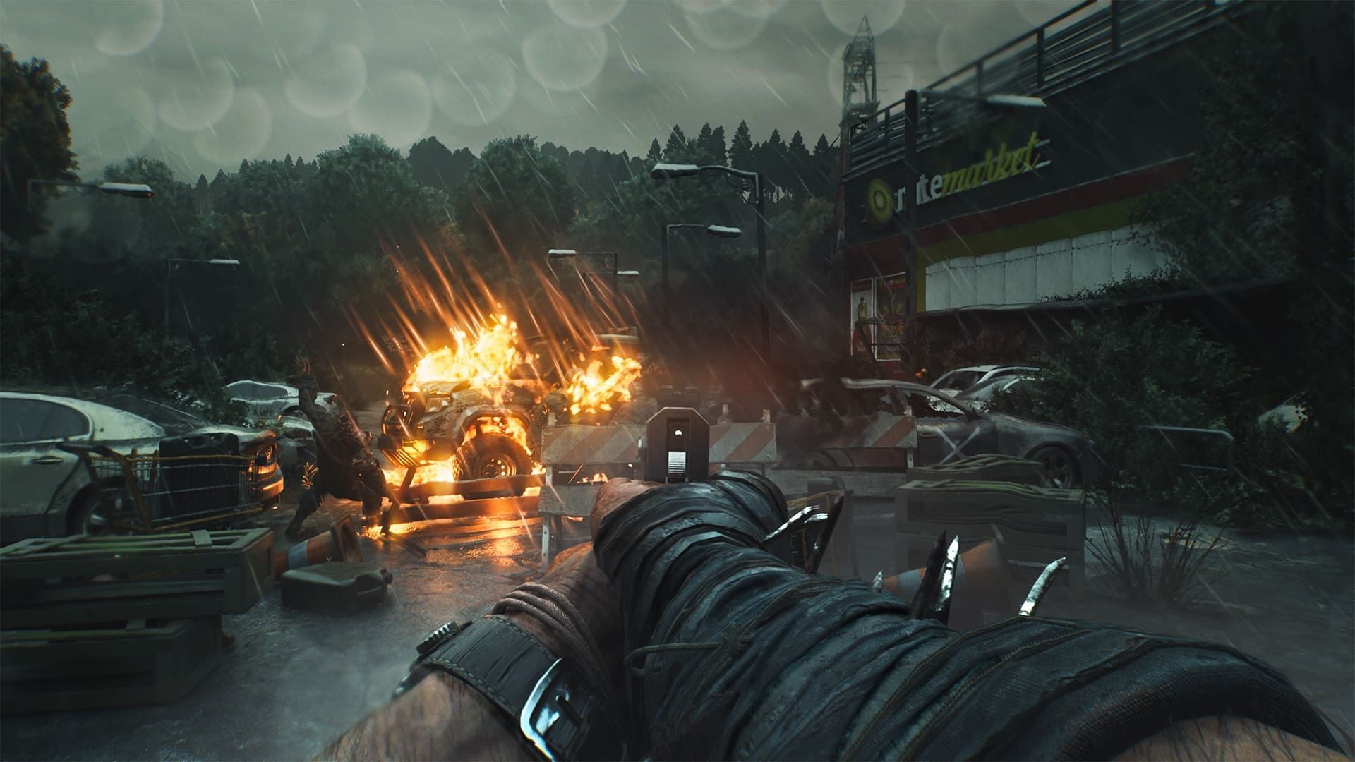 Yes, Dying Light: The Beast has guns as a core combat element (Image via Techland)
