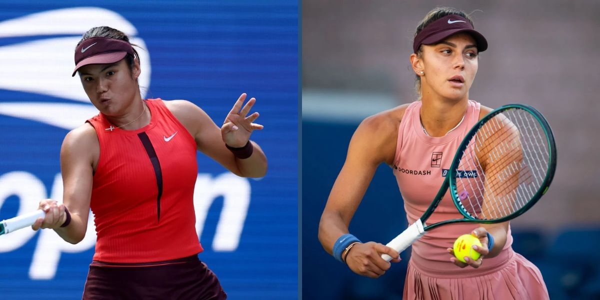 Emma Raducanu vs Jaqueline Cristian - Image Source: Getty 