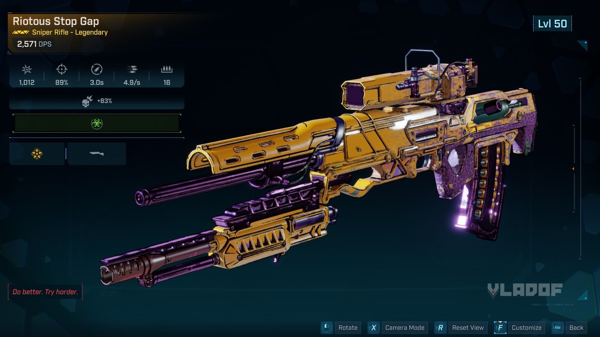 Stop Gap features an interesting gameplay style in Borderlands 4 (Image via 2K)
