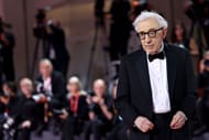 Woody Allen at the Coup de Chance Red Carpet at the 80th Venice International Film Festival (Image via Getty)