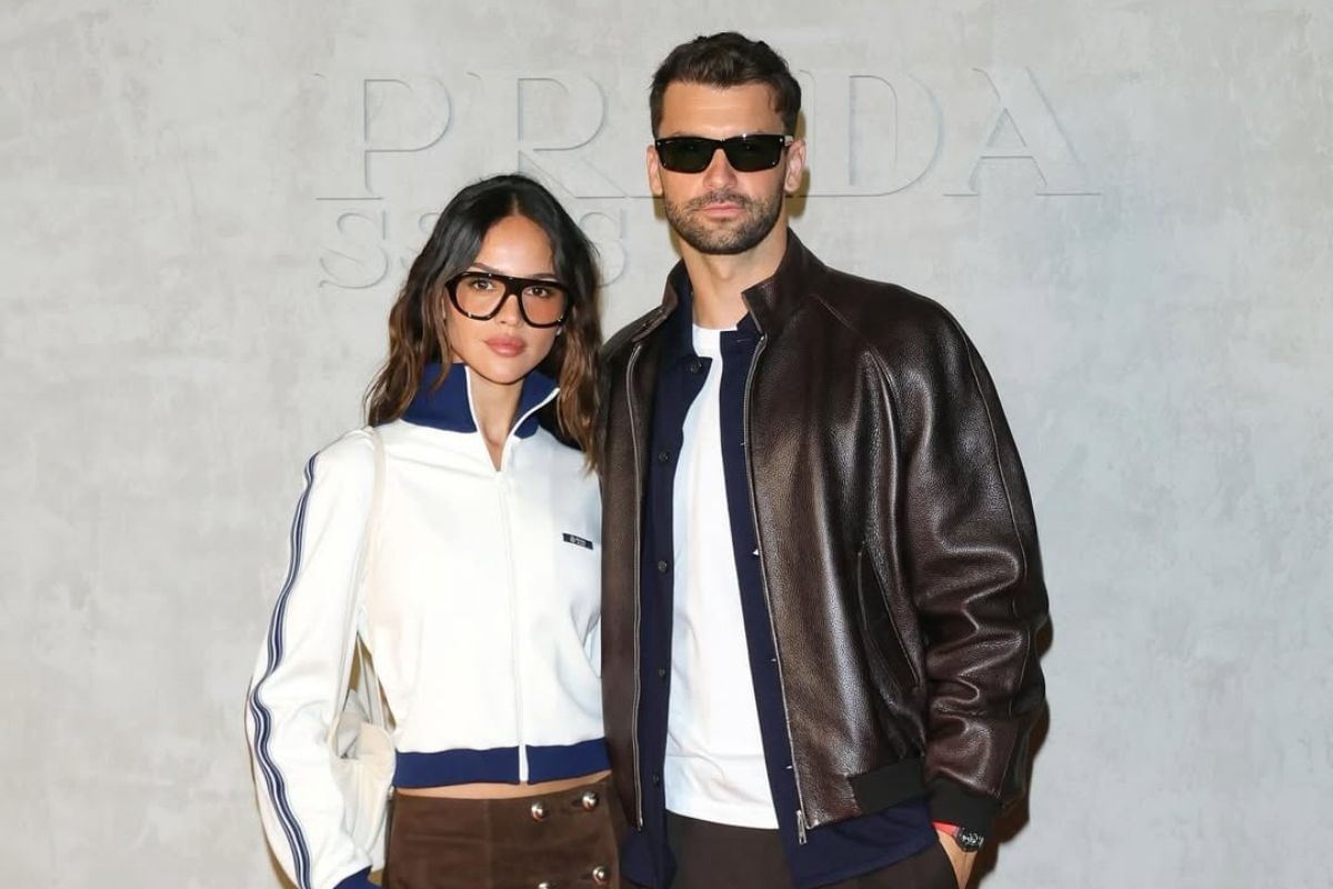 Grigor Dimitrov and his girlfriend, Eiza Gonzalez - Source: Getty
