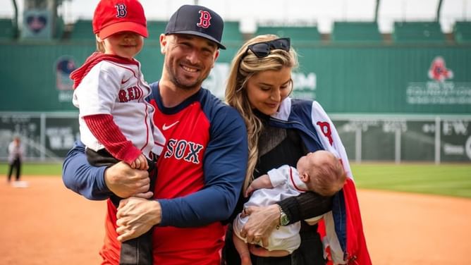 “Holy sh**!” - MLB wives react as Alex Bregman’s spouse Reagan stuns in black netted dress on New York City streets