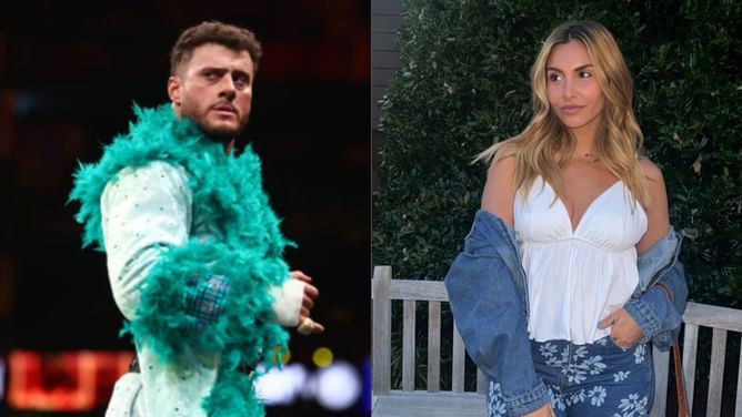 MJF’s wife Alicia Atout sends a message after he shows up in AEW just a day after their marriage