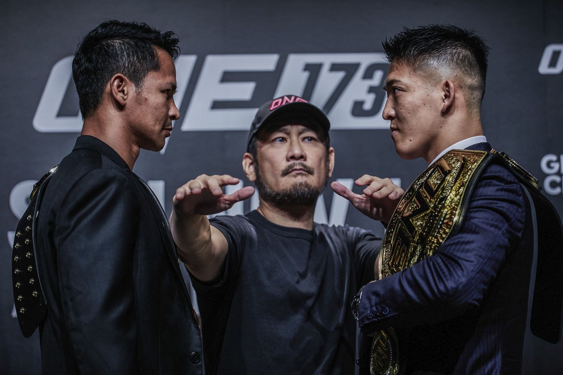 Masaaki Noiri (L) won&rsquo;t overlook Superbon (R) | Image by ONE Championship