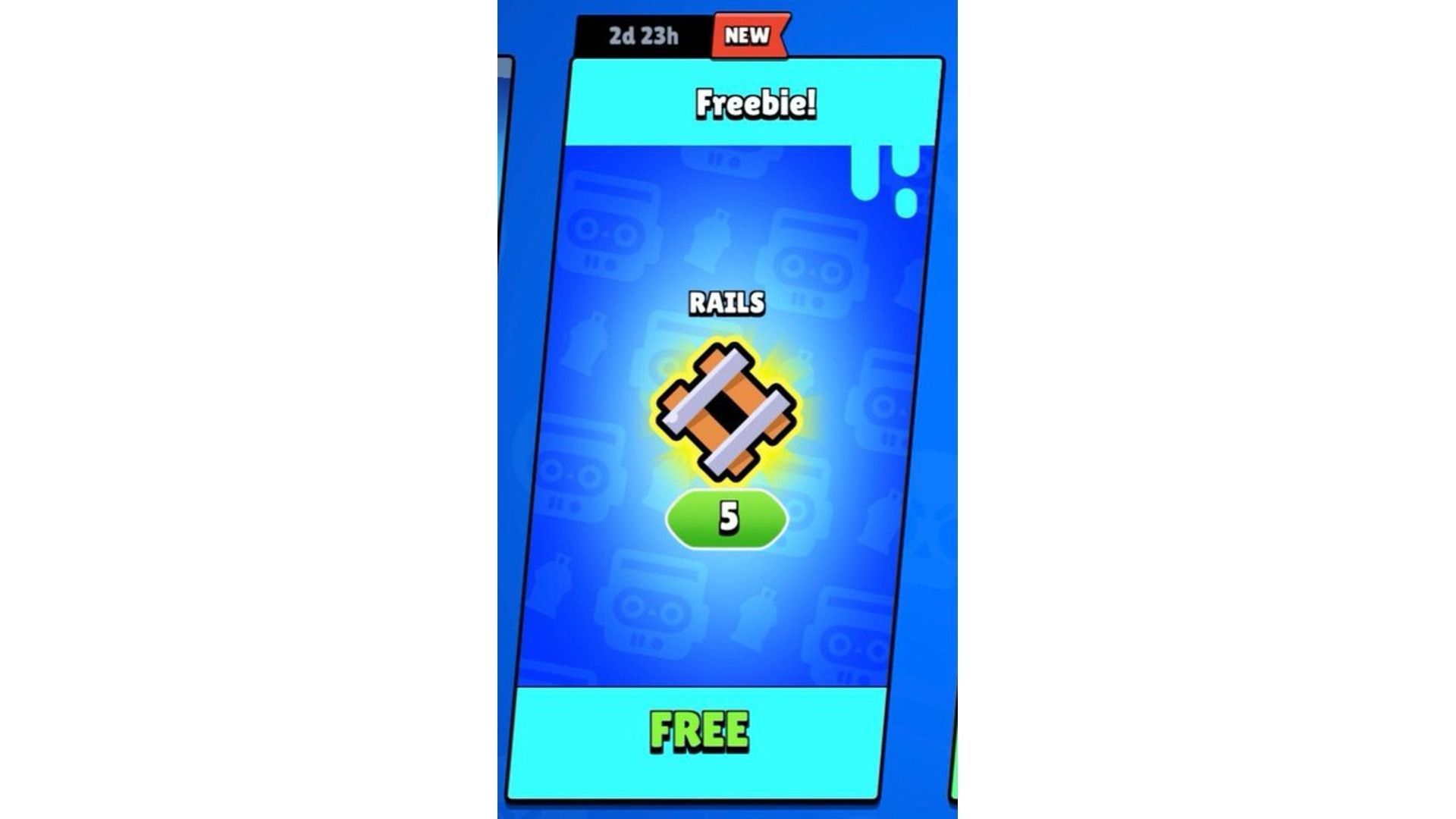 Head to the in-game shop and claim Rails to progress in the event&#039;s reward track (Image via Supercell)