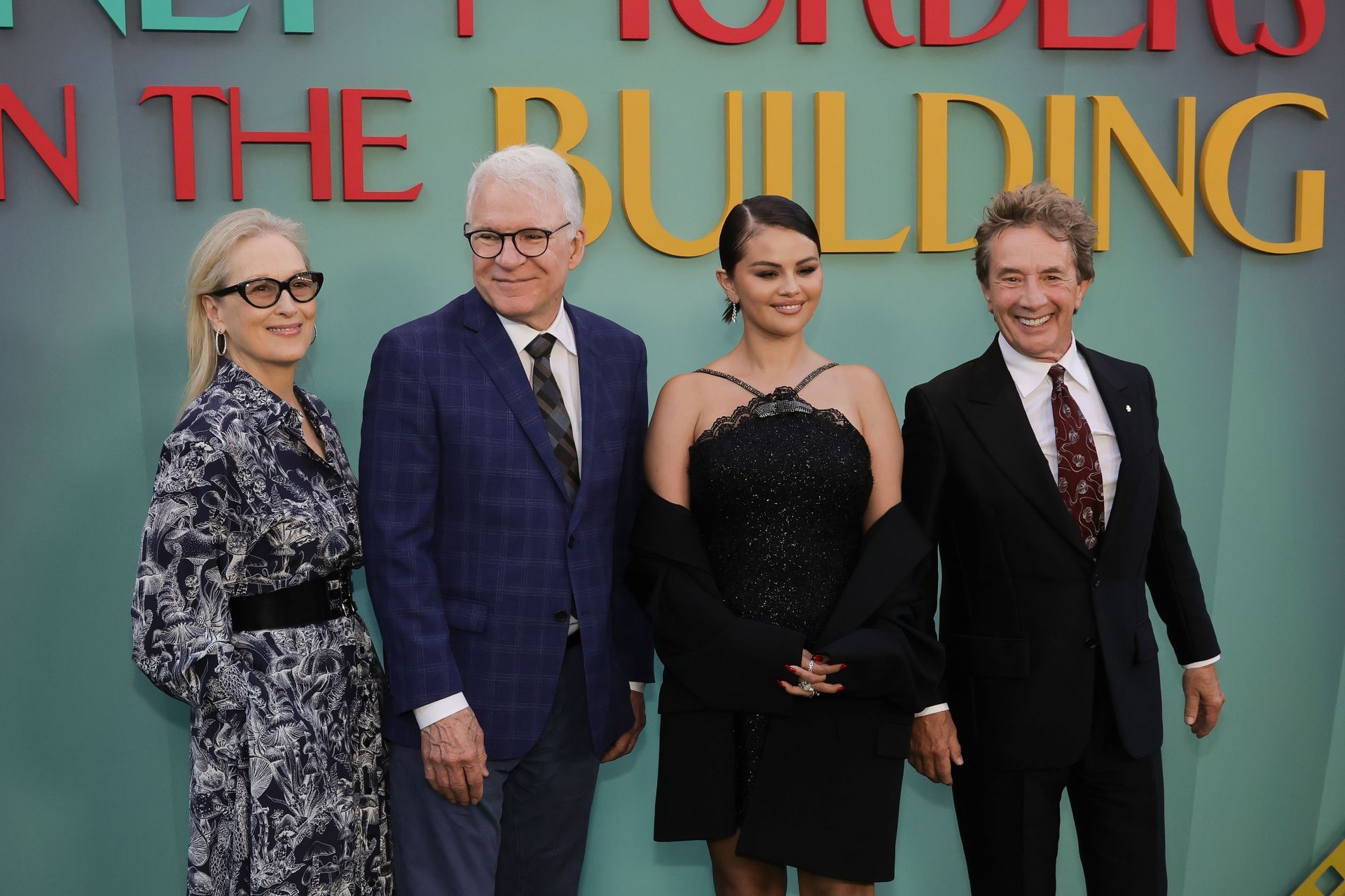 (Left to right) Meryl Streep, Steve Martin, Selena Gomez and Martin Short to appear in the upcoming series (Image via Getty)