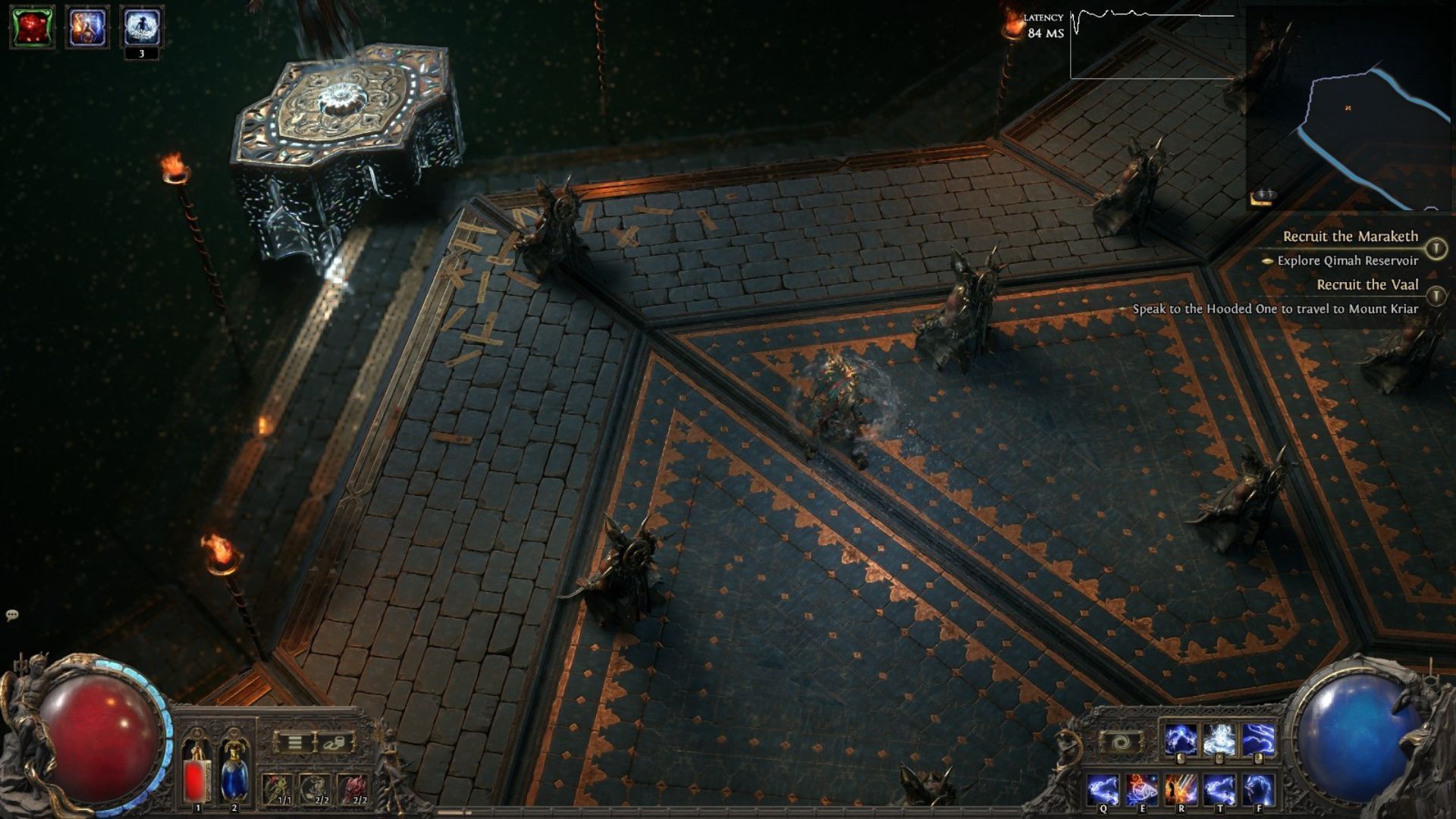 Azmadi is the main boss of Interlude 2 in PoE 2 (Image via Grinding Gear Games)