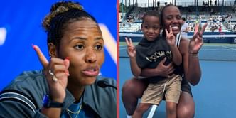 "I was like, 'Thanks, I lost'" - Taylor Townsend reveals how she feels about her son Adyn's attitude towards her heartbreaking US Open loss