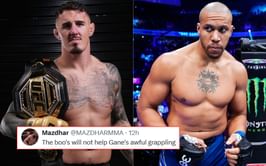 "He looks annoyed, lmao" - Fans react to Tom Aspinall getting brutally booed by French fans at UFC 321 presser in Paris